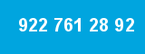 922 761 28 92